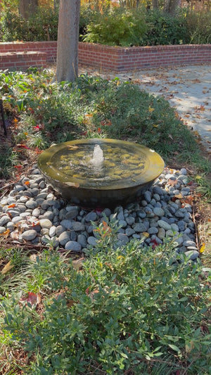 hand made wok water bowl in lovely Monroe Louisiana 