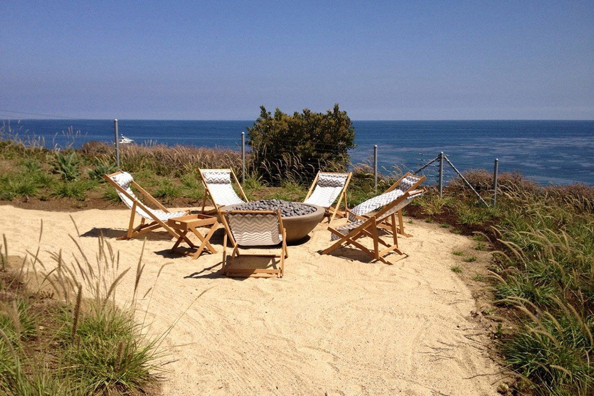 Simplicity Fire Bowl 54" x18" -Fawn Color Fire Bowls / fire Pits Concrete Creations 