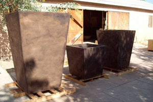 The Timely Planters in various sizes1 Planter Boxes Concrete Creations 