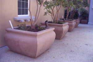 Manara Squared 48" x48" x 30" Planter Boxes Concrete Creations 