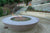 Simplicity Edge Fire Bowl 60" x18" 12" lip, Coffee color Fire Bowls / fire Pits Concrete Creations 