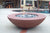Simplicity Edge Fire Bowl 60" x18" 12" lip, Rustic Red Fire Bowls / fire Pits Concrete Creations 