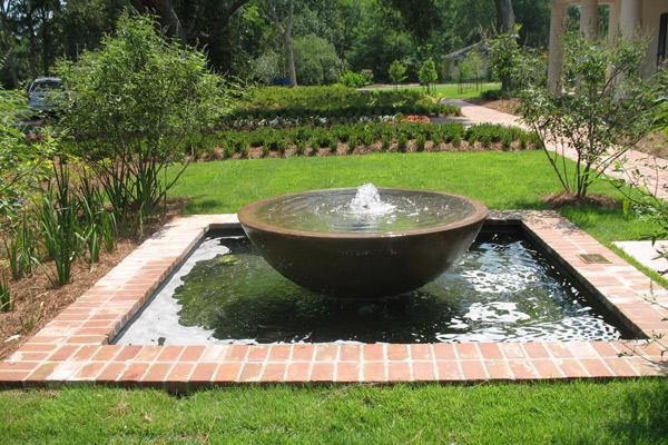 Simplicity Bowl Fountain Large Water Features Concrete Creations 