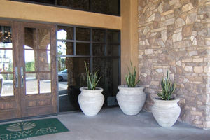 Dan Ribbed Planters & vases 2 Concrete Creations 