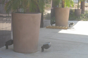 Wallgreen Cone 27" x 36" & 36" x48" Contemporary / Modern planters Concrete Creations 