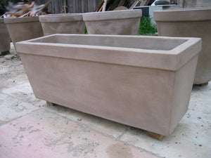 Wilton Rectangular 16" w x 48" l x 18" h Planter Boxes Concrete Creations 