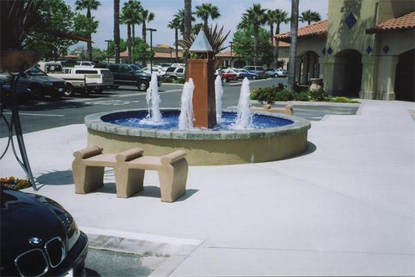 Obelisk Fountain Water Features Concrete Creations 