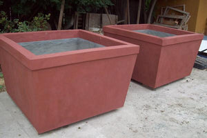 Wilton Square Planter Boxes Concrete Creations 