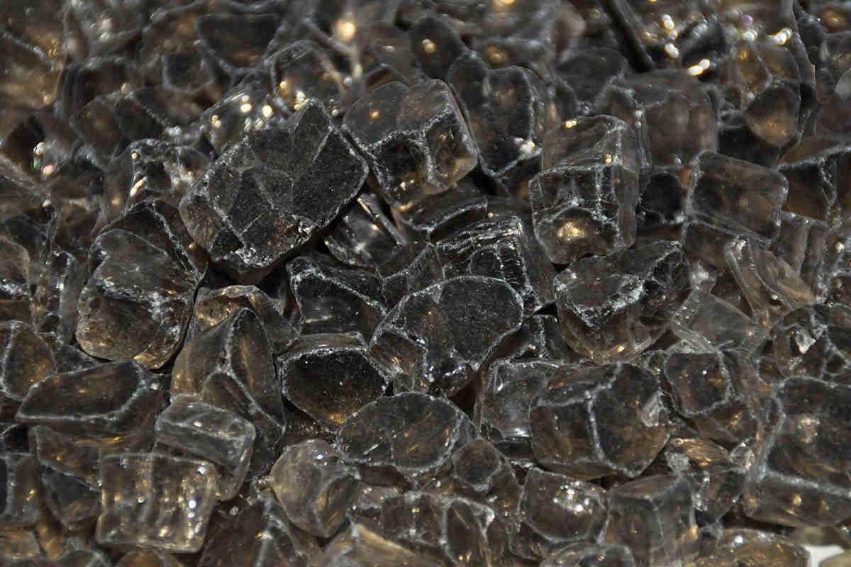 American Fire Glass - Bronze 1/2" Fire glass american fire glass 