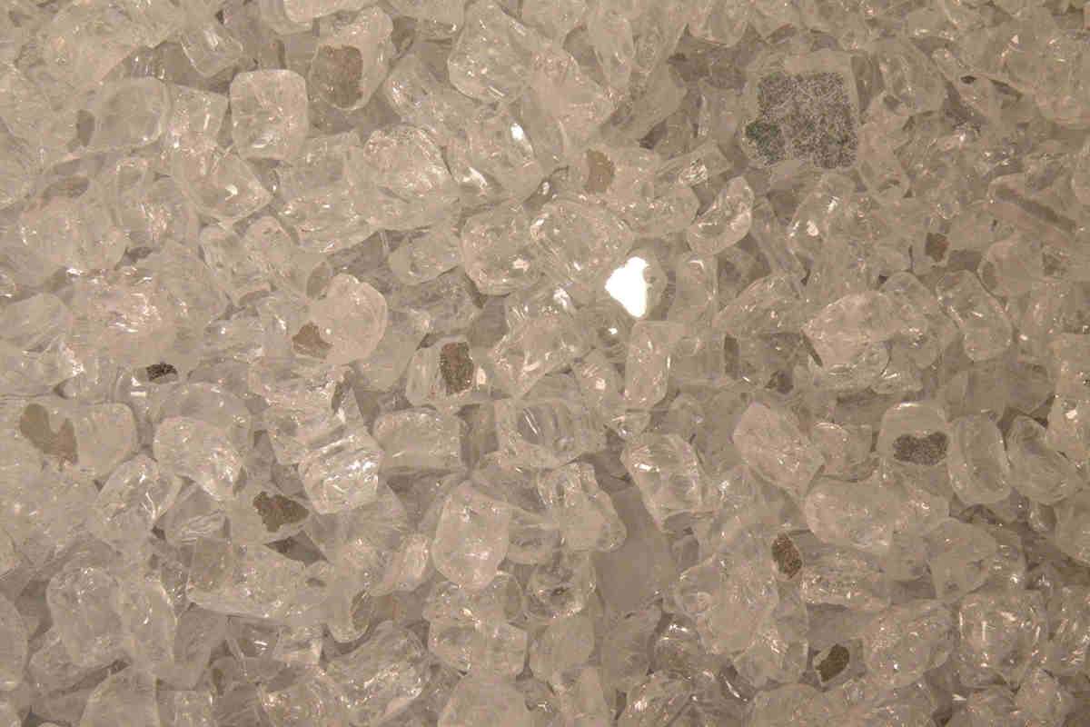 American Fire Glass - Starfire Reflective 1/2"