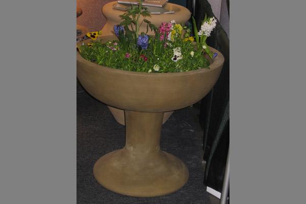 The Champagne Glass Garden Unique/ Custom Concrete Creations 