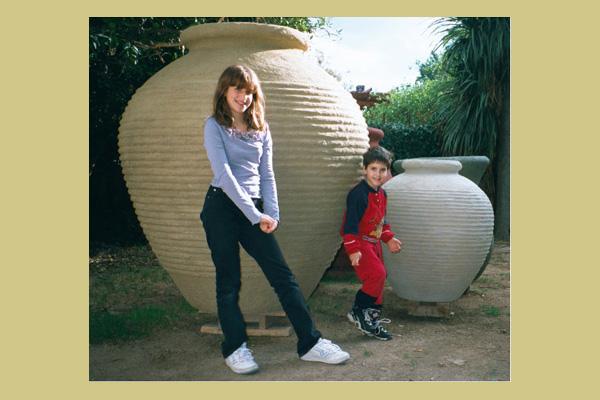 Aladdin Ribbed Oil Jars Concrete Creations 