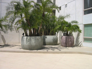 The Barrel 84" x 48, and 60" x48" Contemporary / Modern planters Concrete Creations 