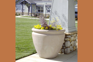 Sunset pot 44" x 36" -Palm Spring Tan Planters & vases 2 Concrete Creations 
