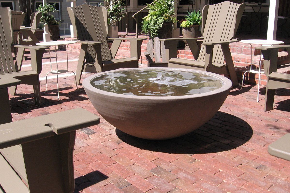 Simplicity Water Bowl Water Features Concrete Creations 