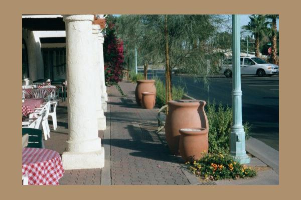 La Quinta Trash rec. Trash/Ash Receptacles Concrete Creations 